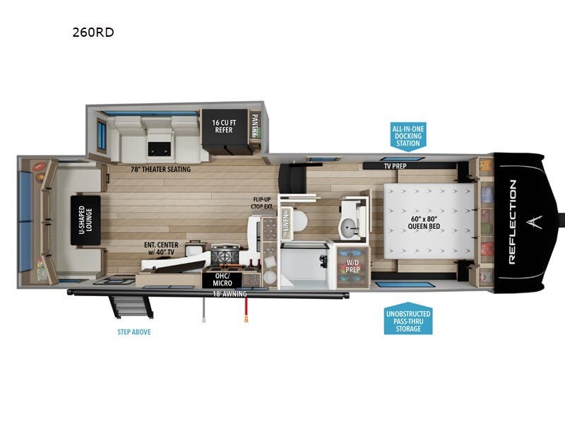 2026 Grand Design Reflection 150 260RD - New Fifth Wheel For Sale by McClain's RV Fort Worth in Fort Worth, Texas