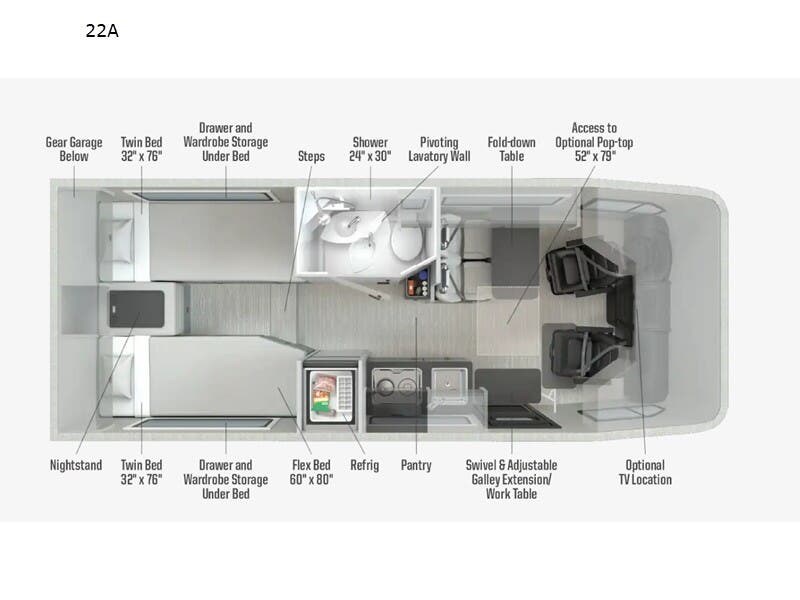 2027 Winnebago Ekko 22A - New Class C For Sale by McClain's RV Fort Worth in Fort Worth, Texas