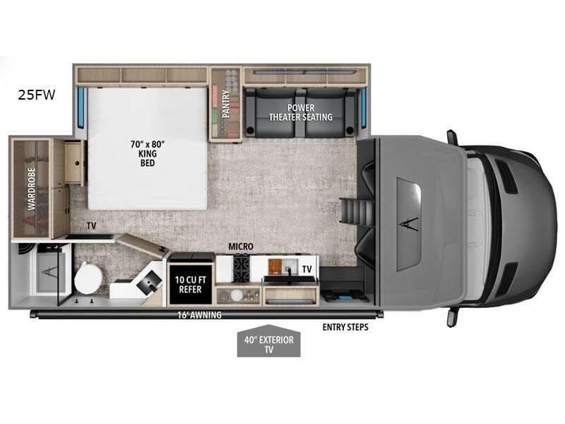2027 Grand Design Lineage 25FW - New Class C For Sale by McClain's RV Fort Worth in Fort Worth, Texas