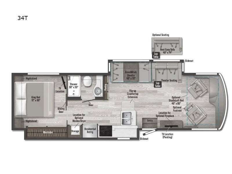 2023 Winnebago Forza 34T - Used Class A For Sale by McClain's RV Fort Worth in Fort Worth, Texas