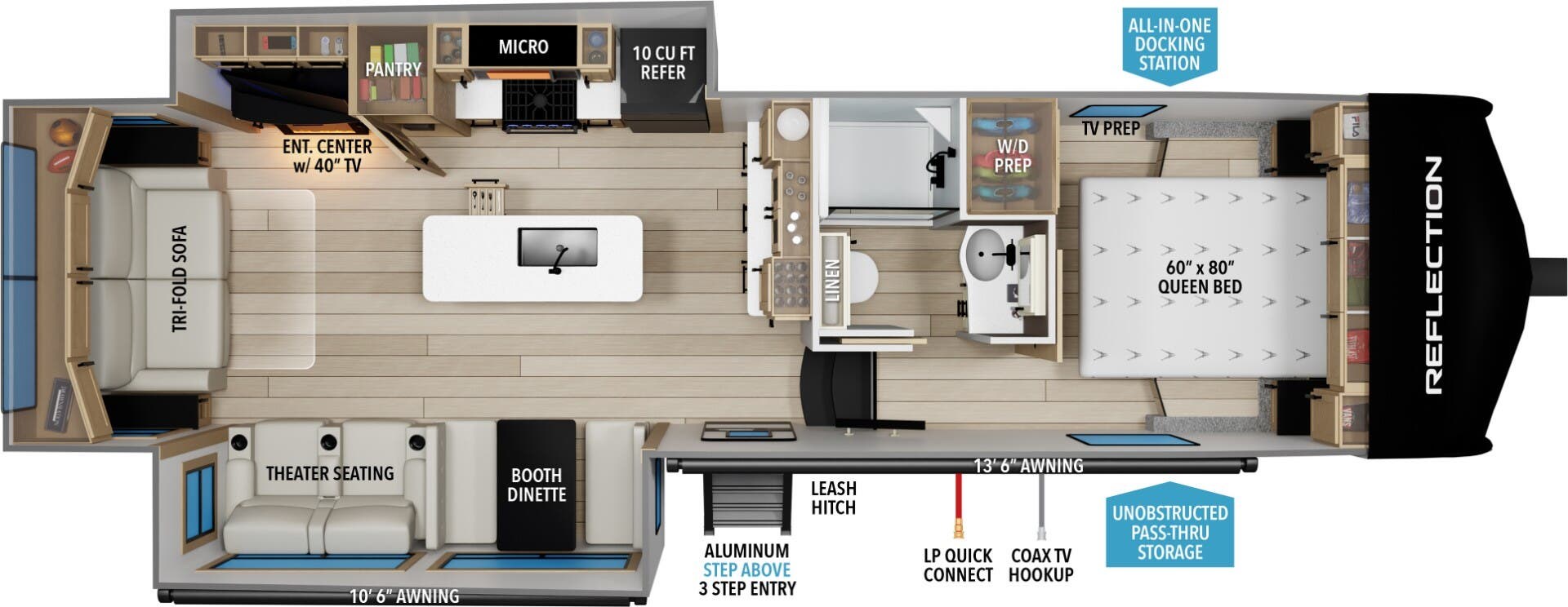 2022 Grand Design Reflection 295RL - Used Fifth Wheel For Sale by McClain's RV Fort Worth in Fort Worth, Texas