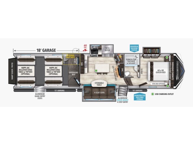 2020 Grand Design Momentum 398m Rv For Sale In Corinth Tx 76210 91925 Rvusa Com Classifieds 2022 Grand Design Momentum 398m Fifth Wheel Toy Hauler With 18' Toy Box!