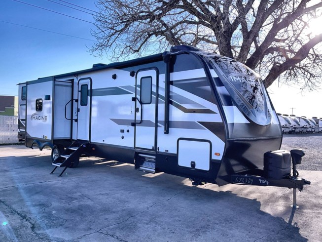2022 Grand Design Imagine 3250BH - New Travel Trailer For Sale by McClain&#39;s Longhorn RV in Sanger, Texas features DVD Player, Water Heater, CD Player, Roof Vents, LP Detector