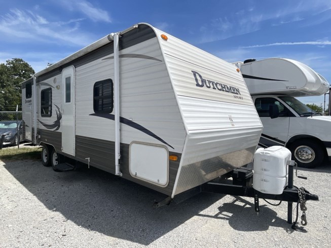 2012 Dutchmen Sport 275BH - Used Travel Trailer For Sale by McClain&#39;s RV Superstore in Corinth, Texas features LP Detector, Stove Top Burner, Microwave, Booth Dinette, Toilet