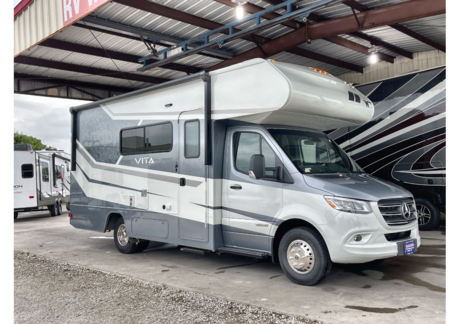 &lt;p class=&quot;MsoNormal&quot;&gt;&lt;span style=&quot;font-size: 12.0pt; line-height: 107%; font-family: &#39;Arial&#39;,sans-serif;&quot;&gt;The Winnebago Vita 24P cleverly combines quality and economy with functionality into a stylish Class C motorhome. Starting outdoors you will find conveniences like a driver&#39;s door, black tank flush, electric awning and backup camera.&lt;/span&gt;&lt;/p&gt;
&lt;p class=&quot;MsoNormal&quot;&gt;&lt;span style=&quot;font-size: 12.0pt; line-height: 107%; font-family: &#39;Arial&#39;,sans-serif;&quot;&gt;Upon entering you will be greeted by a spacious interior with tons of features! Above the cab is a loft bed with ladder that sleeps two. In the slide you will find a convertible booth dinette and a refrigerator with a freezer.&lt;/span&gt;&lt;/p&gt;
&lt;p class=&quot;MsoNormal&quot;&gt;&lt;span style=&quot;font-size: 12.0pt; line-height: 107%; font-family: &#39;Arial&#39;,sans-serif;&quot;&gt;Across from the slide is the fully stocked kitchen! Meals are a breeze when you have a refrigerator, three-burner stove top with oven below and a microwave! There are plenty of overhead cabinets in the main cabin so nothing gets left behind.&lt;/span&gt;&lt;/p&gt;
&lt;p class=&quot;MsoNormal&quot;&gt;&lt;span style=&quot;font-size: 12.0pt; line-height: 107%; font-family: &#39;Arial&#39;,sans-serif;&quot;&gt;At the very back of the Vita are the bathroom and bedroom. The bathroom sink and mirrored medicine cabinet are in the main cabin. While the toilet and shower with retractable door are behind the privacy door. The 60&quot;X75&quot; bed comes complete with overhead storage cabinets and a wardrobe.&lt;/span&gt;&lt;/p&gt;
&lt;p class=&quot;MsoNormal&quot;&gt;&lt;span style=&quot;font-size: 12.0pt; line-height: 107%; font-family: &#39;Arial&#39;,sans-serif;&quot;&gt;You must see this amazing Class C motorhome from Winnebago for yourself, pictures don&#39;t do it justice!! Call or stop by today!&lt;/span&gt;&lt;/p&gt;
&lt;p class=&quot;MsoNormal&quot;&gt;&amp;nbsp;&lt;/p&gt;
&lt;p class=&quot;MsoNormal&quot;&gt;&lt;span style=&quot;font-size: 12pt; line-height: 107%; font-family: Arial, sans-serif; color: rgb(255, 255, 255);&quot;&gt;Aged&lt;/span&gt;&lt;/p&gt;
&lt;p class=&quot;MsoNormal&quot;&gt;&amp;nbsp;&lt;/p&gt;