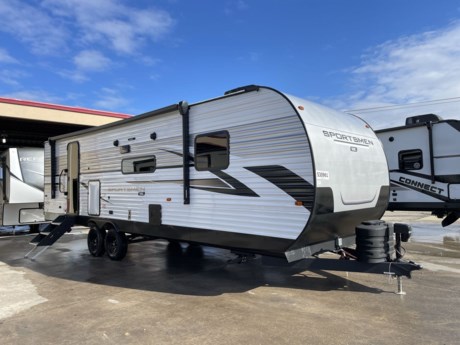&lt;p class=&quot;MsoNormal&quot;&gt;&lt;span style=&quot;font-size: 12.0pt; line-height: 107%; font-family: &#39;Arial&#39;,sans-serif;&quot;&gt;McClain&#39;s RV brings you this Value-Packed fifth wheel loaded with amenities found in much more expensive units. Here is the K-Z Sportsmen 292BHK! Rear bunk beds and a front master bedroom give you and the kids plenty of space!&lt;/span&gt;&lt;/p&gt;
&lt;p class=&quot;MsoNormal&quot;&gt;&lt;span style=&quot;font-size: 12.0pt; line-height: 107%; font-family: &#39;Arial&#39;,sans-serif;&quot;&gt;This rig is flooded with natural lighting due to the large windows throughout. The combined living and kitchen area are open up thanks to the roadside slide out that has the sofa and booth dinette. There is a pantry and hutch along the interior wall. Your TV and fireplace are opposite the sofa and in perfect viewing range.&lt;span style=&quot;mso-spacerun: yes;&quot;&gt;&amp;nbsp; &lt;/span&gt;&lt;/span&gt;&lt;/p&gt;
&lt;p class=&quot;MsoNormal&quot;&gt;&lt;span style=&quot;font-size: 12.0pt; line-height: 107%; font-family: &#39;Arial&#39;,sans-serif;&quot;&gt;The fully equipped kitchen offers you a three-burner stove, sink, oven, overhead microwave, and refrigerator. You don&#39;t have to worry about storage space thanks to all of the cabinets and drawers!&lt;/span&gt;&lt;/p&gt;
&lt;p class=&quot;MsoNormal&quot;&gt;&lt;span style=&quot;font-size: 12.0pt; line-height: 107%; font-family: &#39;Arial&#39;,sans-serif;&quot;&gt;The kids will definitely love the bunks in the rear of this camper! This is NOT your typical bunkhouse at all! This bunkhouse has TWO queen beds and there is a wardrobe closet to store their things.&lt;/span&gt;&lt;/p&gt;
&lt;p class=&quot;MsoNormal&quot;&gt;&lt;span style=&quot;font-size: 12.0pt; line-height: 107%; font-family: &#39;Arial&#39;,sans-serif;&quot;&gt;Going towards the front of the fifth wheel you will see the bathroom on the left. There is a neo-angled shower, toilet, and medicine cabinet.&lt;/span&gt;&lt;/p&gt;
&lt;p class=&quot;MsoNormal&quot;&gt;&lt;span style=&quot;font-size: 12.0pt; line-height: 107%; font-family: &#39;Arial&#39;,sans-serif;&quot;&gt;The front bedroom has a Queen bed and wardrobe closet with drawers. Getting a good night&#39;s sleep is minutes away in this room.&lt;/span&gt;&lt;/p&gt;
&lt;p class=&quot;MsoNormal&quot;&gt;&lt;span style=&quot;font-size: 12.0pt; line-height: 107%; font-family: &#39;Arial&#39;,sans-serif;&quot;&gt;The chef of the family will love cooking outside thanks to the outside grill!&lt;/span&gt;&lt;/p&gt;
&lt;p class=&quot;MsoNormal&quot;&gt;&lt;span style=&quot;font-size: 12.0pt; line-height: 107%; font-family: &#39;Arial&#39;,sans-serif;&quot;&gt;You are not going to find a better valued, better equipped bunkhouse than this one right here at McClain&#39;s RV!&lt;span style=&quot;mso-spacerun: yes;&quot;&gt;&amp;nbsp; &lt;/span&gt;Come take a look at the new Sportsmen 292BHK by KZ and you will fall in love!&lt;/span&gt;&lt;/p&gt;