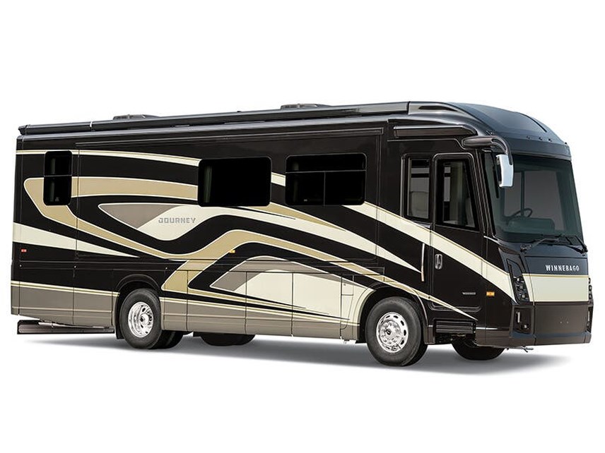 Stock Image for 2024 Winnebago 34N (options and colors may vary)