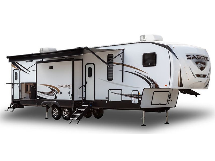 Stock Image for 2022 Forest River 37FLL (options and colors may vary)