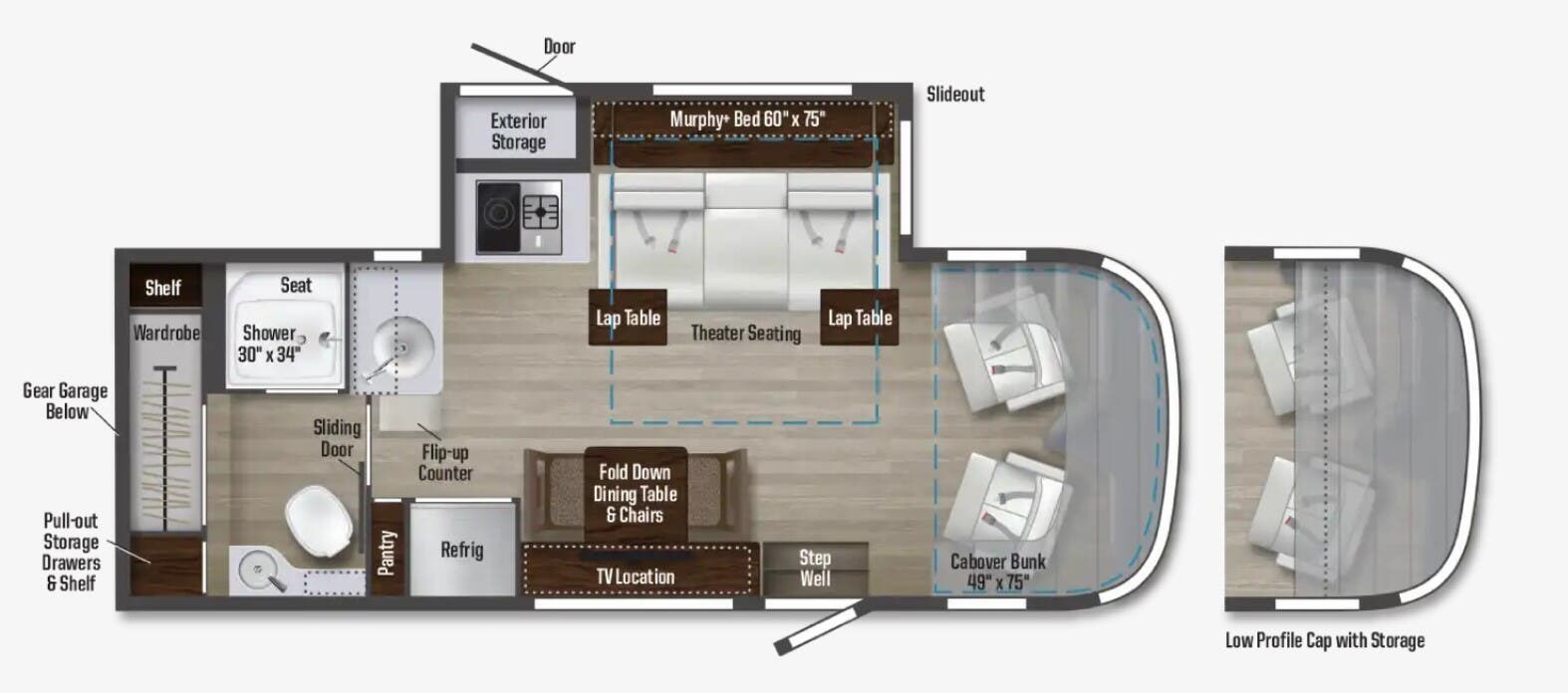 2025 Winnebago View 24T - Used Class C For Sale by McClain's RV Superstore in Corinth, Texas