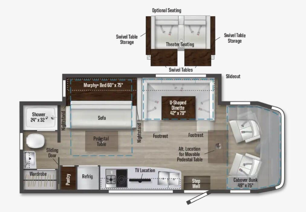 2022 Winnebago View 24D - Used Class C For Sale by McClain's RV Superstore in Corinth, Texas