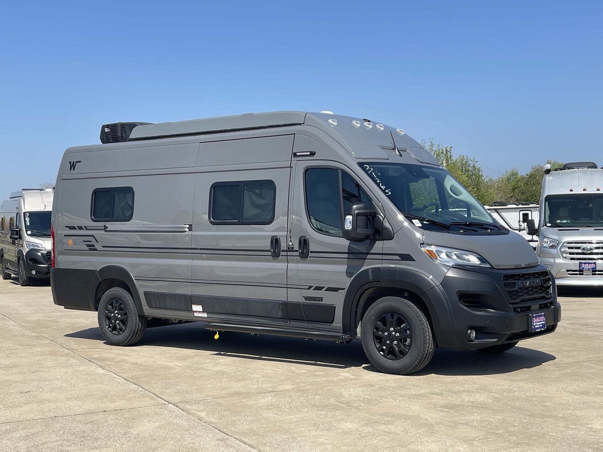 2026 Winnebago Solis 59PX - New Class B For Sale by McClain's RV Oklahoma City in Oklahoma City, Oklahoma features Leveling Jacks, Solar Panel, Day/Night Shades, Clothes Rod, Stove Top Burner