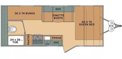 2017 Shasta Oasis BH18 - Used Travel Trailer For Sale by McClain's RV Superstore in Corinth, Texas