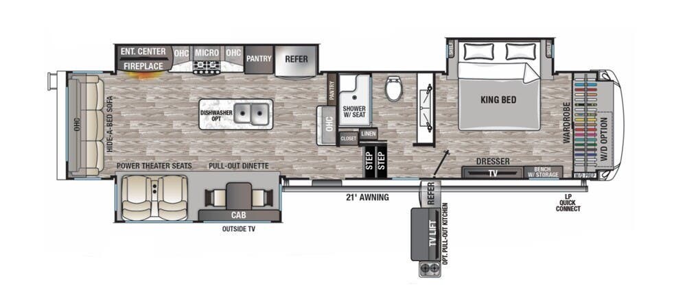2020 Cedar Creek 38EL by Forest River from McClain's RV Superstore in Corinth, Texas
