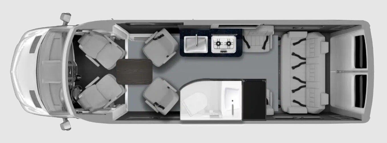 2027 Grech RV Strada AWD LOUNGE-ION - New Class B For Sale by McClain's RV Superstore in Corinth, Texas