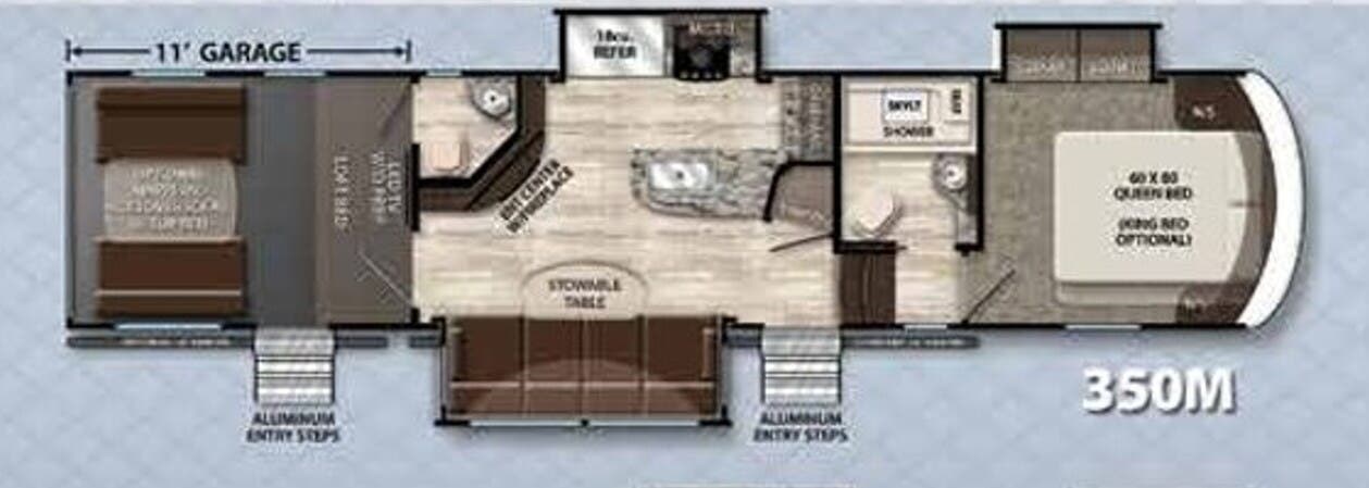 2017 Momentum 350M by Grand Design from McClain's RV Superstore in Corinth, Texas