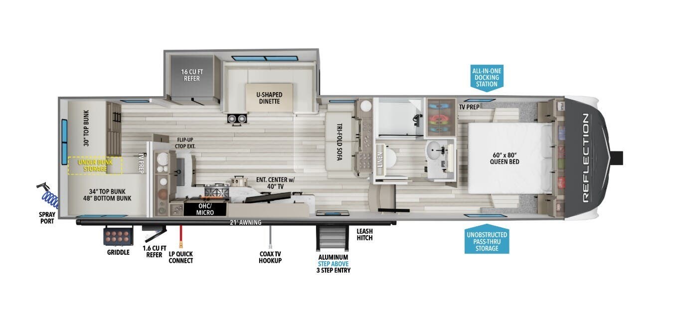 2026 Grand Design Reflection 150 298BH - New Fifth Wheel For Sale by McClain's RV Superstore in Corinth, Texas