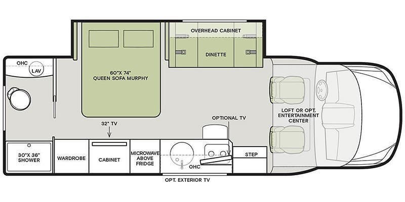 2023 Tiffin Wayfarer 25RW - Used Class C For Sale by McClain's Longhorn RV in Sanger, Texas