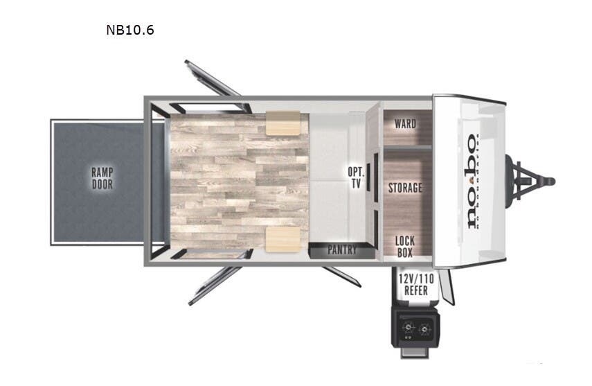 2023 Forest River No Boundaries 10.6 - Used Travel Trailer For Sale by McClain's RV Superstore in Corinth, Texas