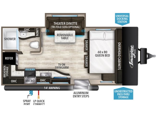 2019 Grand Design Imagine Xls 17mke Rv For Sale In Rockwall Tx 75087 90444 Rvusa Com Classifieds