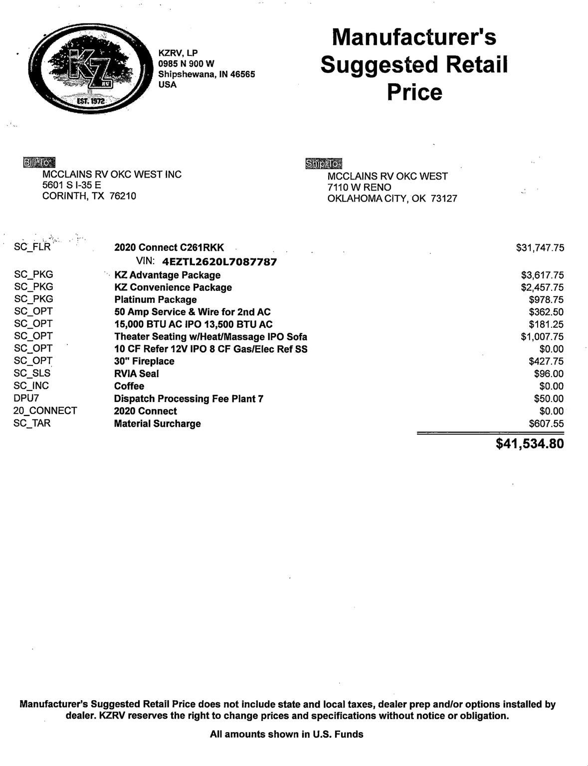 Horsepower for 2020 for expedit ipo on platinum
