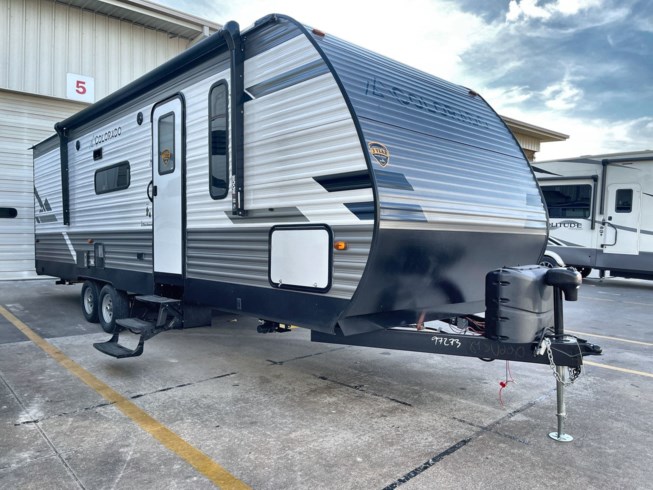 2022 Dutchmen Colorado 26BHC - New Travel Trailer For Sale by McClain&#39;s RV Oklahoma City in Oklahoma City, Oklahoma features Water Heater, Fireplace, Roof Vents, CO Detector, LP Detector