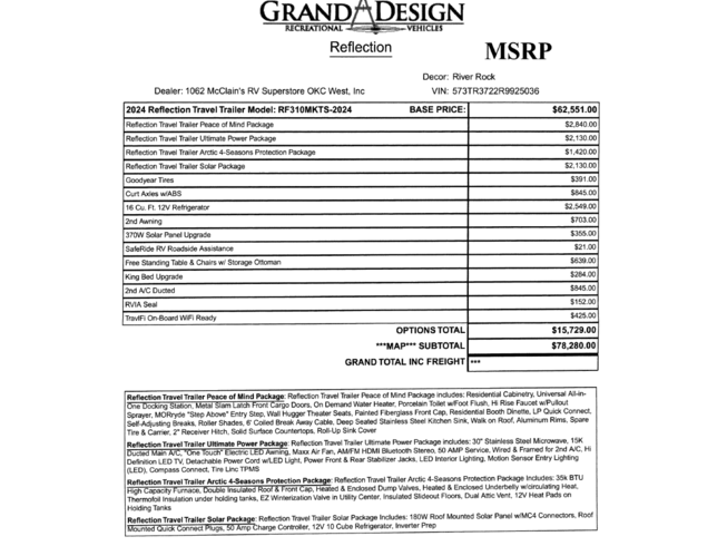2024 Reflection 310MKTS by Grand Design from McClain