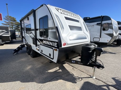 &lt;p&gt;&lt;strong&gt;Discover the Joy of Compact Adventure with the 2024 Winnebago Micro Minnie 1720FB Travel Trailer&lt;/strong&gt;&lt;/p&gt;
&lt;p&gt;Are you ready to experience the great outdoors in style and comfort? Look no further than the 2024 Winnebago Micro Minnie 1720FB, a compact and versatile travel trailer that brings together convenience and luxury for your camping excursions. Whether you are an experienced camper or new to the world of travel trailers, the Micro Minnie 1720FB is designed to provide you with a remarkable and memorable camping journey.&lt;/p&gt;
&lt;p&gt;&lt;strong&gt;Compact and Nimble Design:&lt;/strong&gt; The Micro Minnie 1720FB is built with a compact and nimble design, making it easy to tow and maneuver on various terrains. Its streamlined size allows for seamless navigation, whether you are traveling through winding roads or parking in tight camping spots.&lt;/p&gt;
&lt;p&gt;&lt;strong&gt;Cozy and Functional Interior:&lt;/strong&gt; Step inside, and you will find a cozy and functional interior that is perfect for unwinding and creating lasting memories. The living area is equipped with comfortable seating, a dinette, and large windows that invite ample natural light, creating a warm and welcoming atmosphere for you and your fellow travelers.&lt;/p&gt;
&lt;p&gt;&lt;strong&gt;Efficient Kitchen and Bath:&lt;/strong&gt; The well-appointed kitchen is fitted with modern appliances, including a refrigerator, stove, microwave, and ample storage space for all your culinary essentials. The bathroom features a shower, toilet, and sink, ensuring you have all the comforts of home during your travels.&lt;/p&gt;
&lt;p&gt;&lt;strong&gt;Comfortable Sleeping Quarters:&lt;/strong&gt; The Micro Minnie 1720FB offers a comfortable sleeping area with a spacious bed, providing a restful night&#39;s sleep after a day of outdoor adventures. You can rest assured that you will have a cozy and welcoming space to relax and recharge.&lt;/p&gt;
&lt;p&gt;&lt;strong&gt;Modern Amenities:&lt;/strong&gt; This travel trailer comes equipped with modern amenities to elevate your camping experience. Stay comfortable in any weather with efficient heating and air conditioning systems. Enjoy entertainment on the road with a multimedia system, complete with a flat-screen TV and a sound system. LED lighting fixtures add a modern touch and energy-efficient lighting.&lt;/p&gt;
&lt;p&gt;&lt;strong&gt;Outdoor Enjoyment:&lt;/strong&gt; The exterior of the Micro Minnie 1720FB is designed for outdoor enjoyment, featuring an electric awning, outdoor speakers, and storage compartments for your camping gear and equipment. Embrace the great outdoors while having all the comforts of home within reach.&lt;/p&gt;