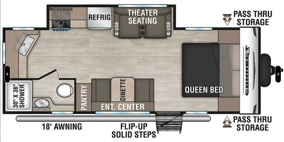 2025 K-Z Connect SE 211MK - New Travel Trailer For Sale by McClain's RV Oklahoma City in Oklahoma City, Oklahoma features Stove Top Burner, Rocker Recliner(s), Auxiliary Battery, Air Conditioning, Water Heater