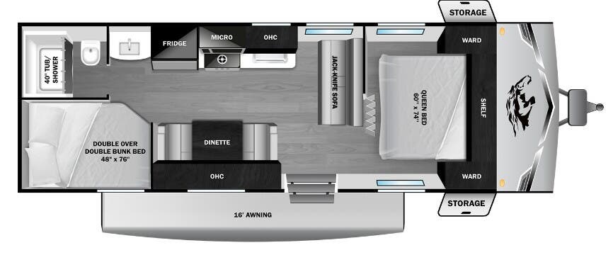 New 2026 Highland Ridge Open Range CONV 26DB available in Oklahoma City, Oklahoma