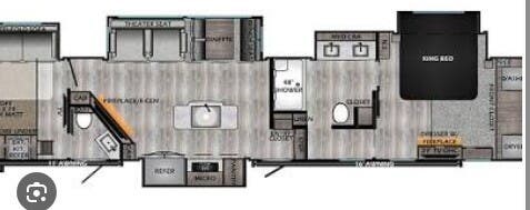 2022 CrossRoads Cameo 3891MK - Used Fifth Wheel For Sale by McClain's RV Oklahoma City in Oklahoma City, Oklahoma features Oven, Stove, Slideout, Air Conditioning, Water Heater