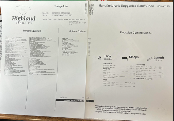 2026 Open Range Light 230MKD by Highland Ridge from McClain's RV Oklahoma City in Oklahoma City, Oklahoma