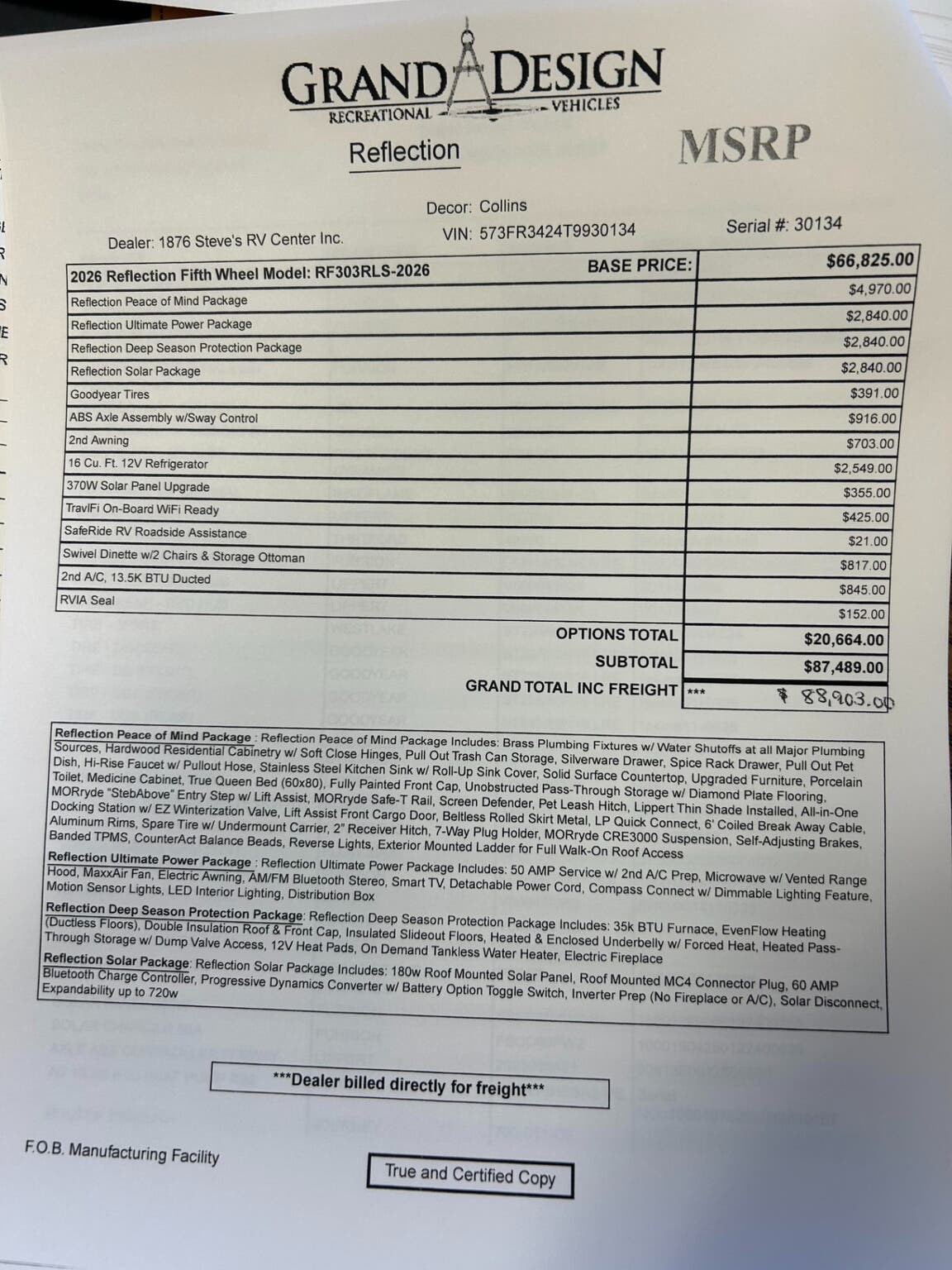 2026 Reflection 303RLS by Grand Design from McClain's RV Oklahoma City in Oklahoma City, Oklahoma