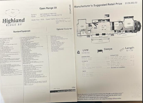 2026 Open Range 3X 390TBS by Highland Ridge from McClain's RV Oklahoma City in Oklahoma City, Oklahoma