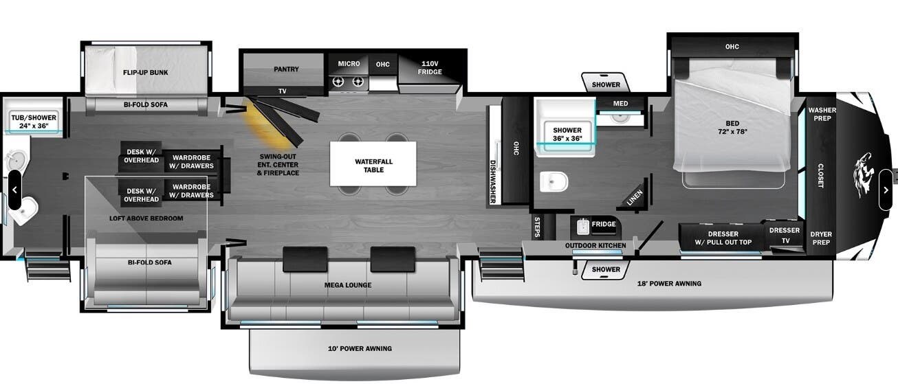 New 2026 Highland Ridge Open Range 3X 393TBR available in Oklahoma City, Oklahoma