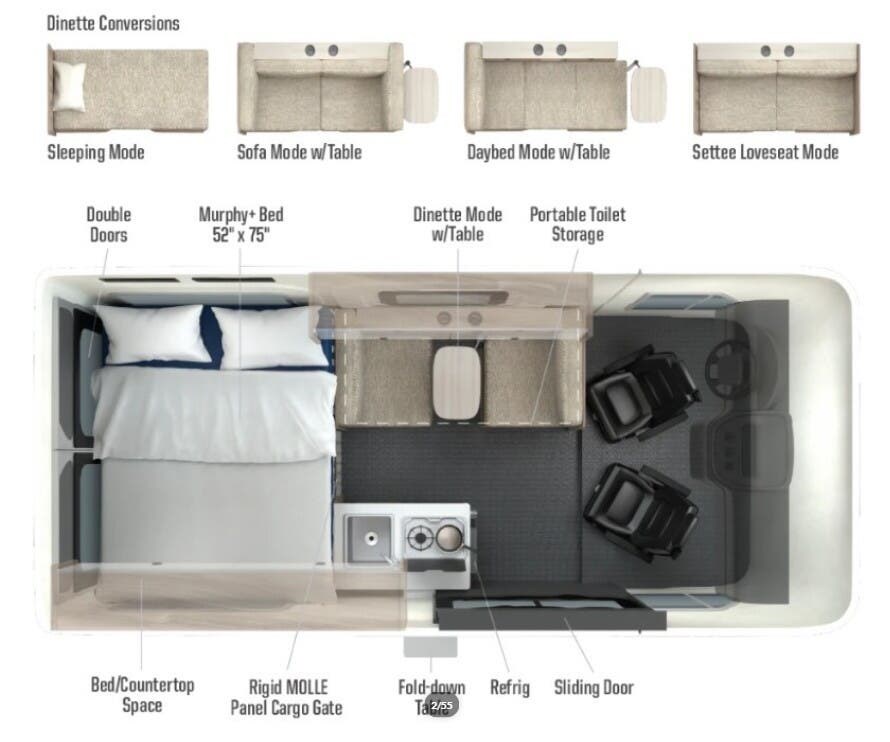 New 2026 Winnebago Solis Pocket 36A available in Oklahoma City, Oklahoma