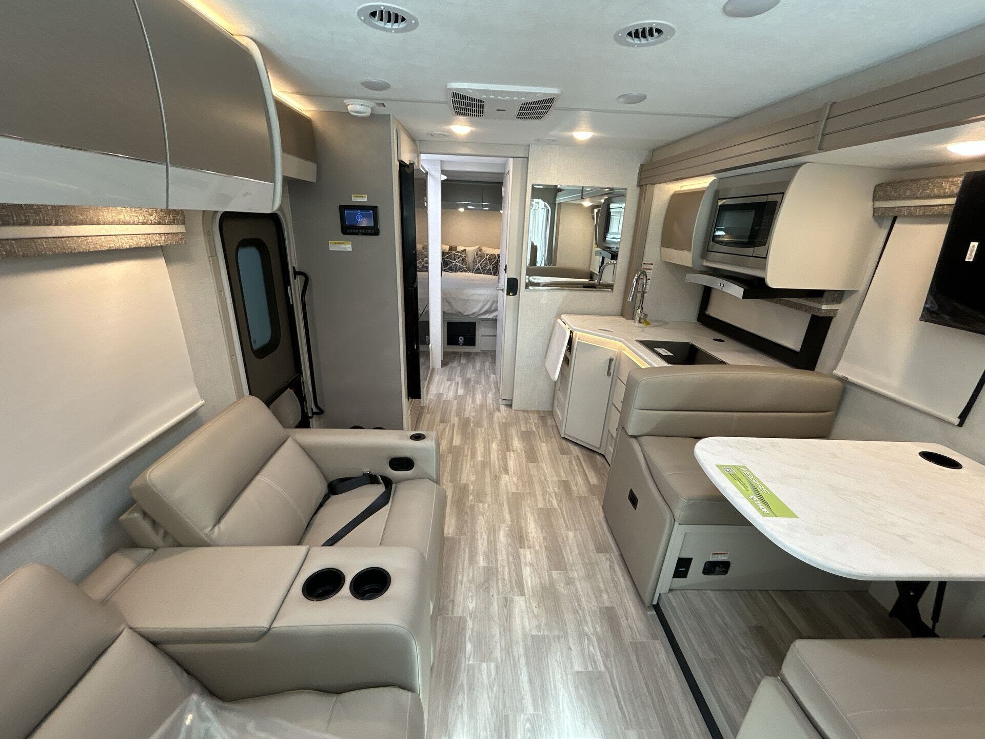 2026 Thor Motor Coach Vegas 28.1 - New Class A For Sale by McClain's RV Oklahoma City in Oklahoma City, Oklahoma features Theater Seating, Ladder, CO Detector, Roof Vent, Stove Top Burner
