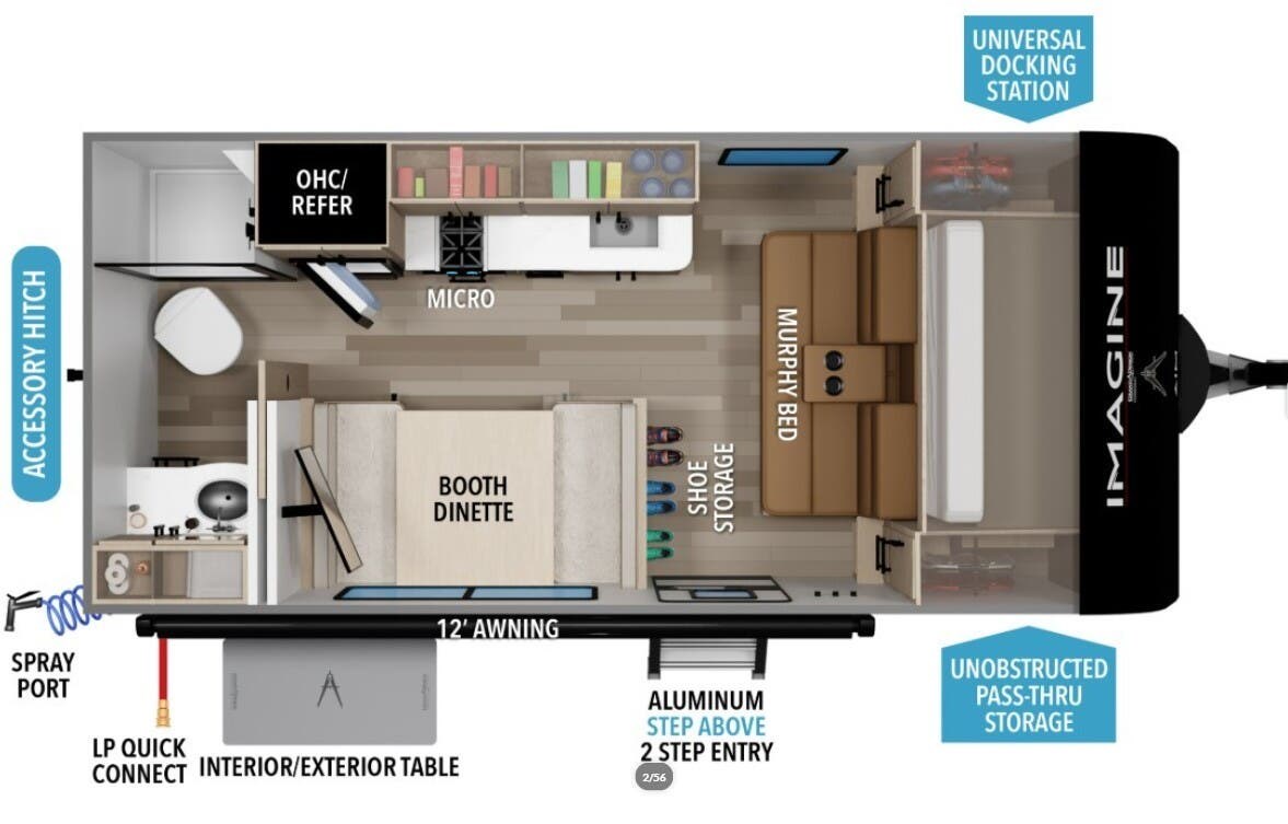 New 2026 Grand Design Imagine AIM 15RBA available in Oklahoma City, Oklahoma