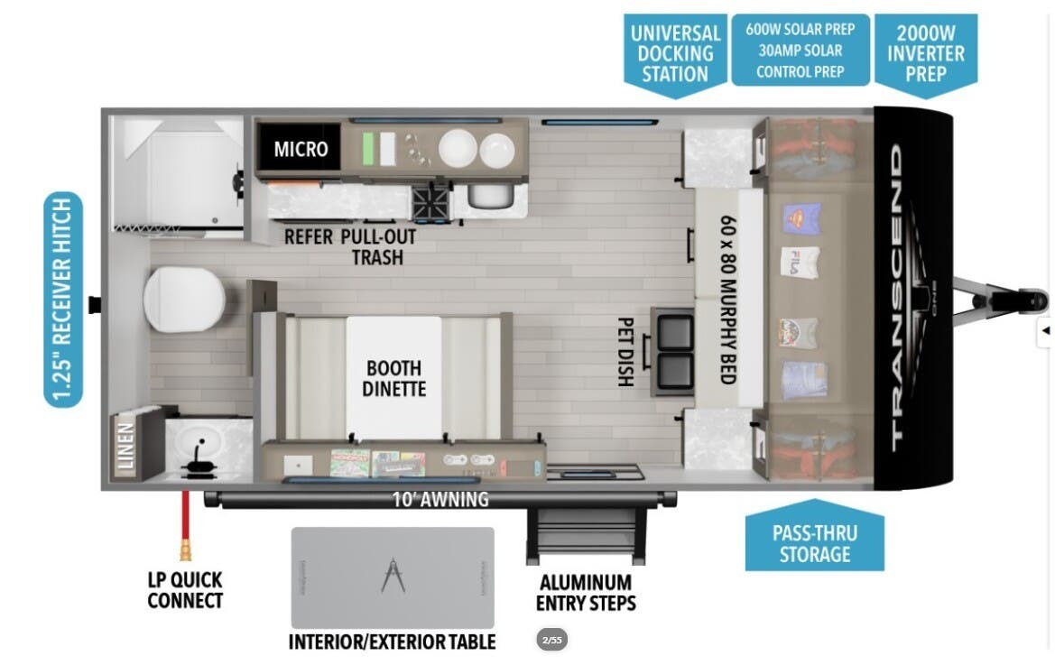 New 2026 Grand Design Transcend One 151RB available in Sanger, Texas