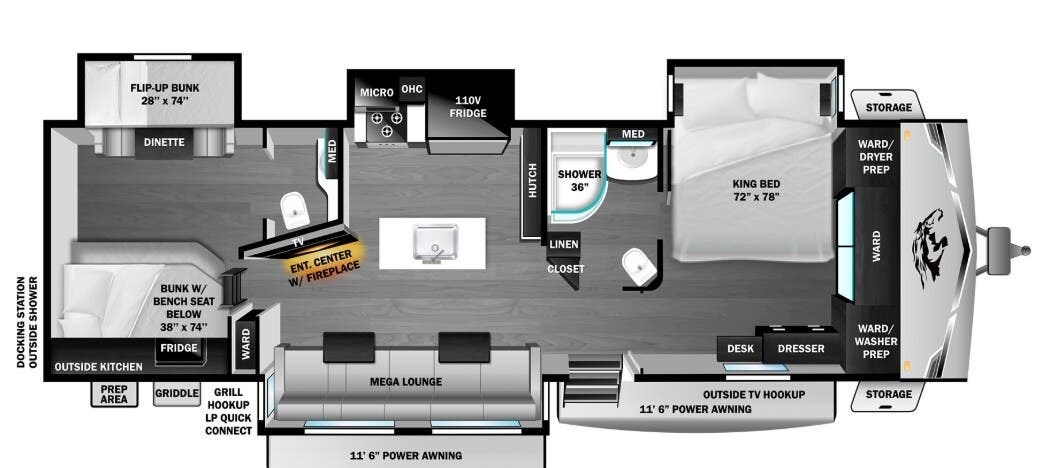 New 2026 Highland Ridge Open Range 338BHS available in Oklahoma City, Oklahoma