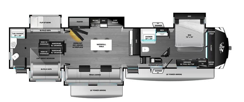New 2026 Highland Ridge Open Range 3X 393TBR available in Oklahoma City, Oklahoma