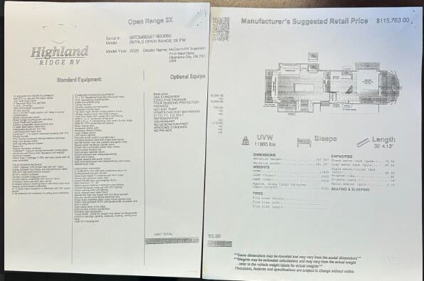 2026 Open Range 3X 287RLS by Highland Ridge from McClain's RV Oklahoma City in Oklahoma City, Oklahoma
