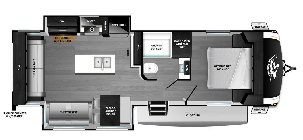 New 2026 Highland Ridge Open Range Roamer 29RLTS available in Oklahoma City, Oklahoma