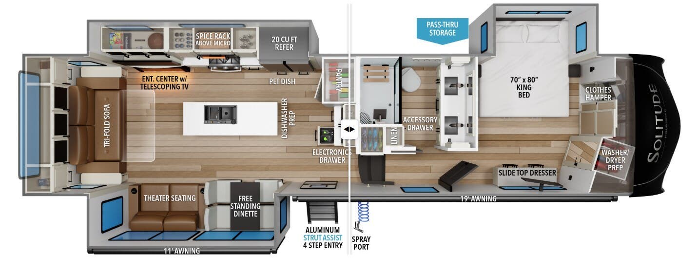 New 2026 Grand Design Solitude 370DV available in Oklahoma City, Oklahoma