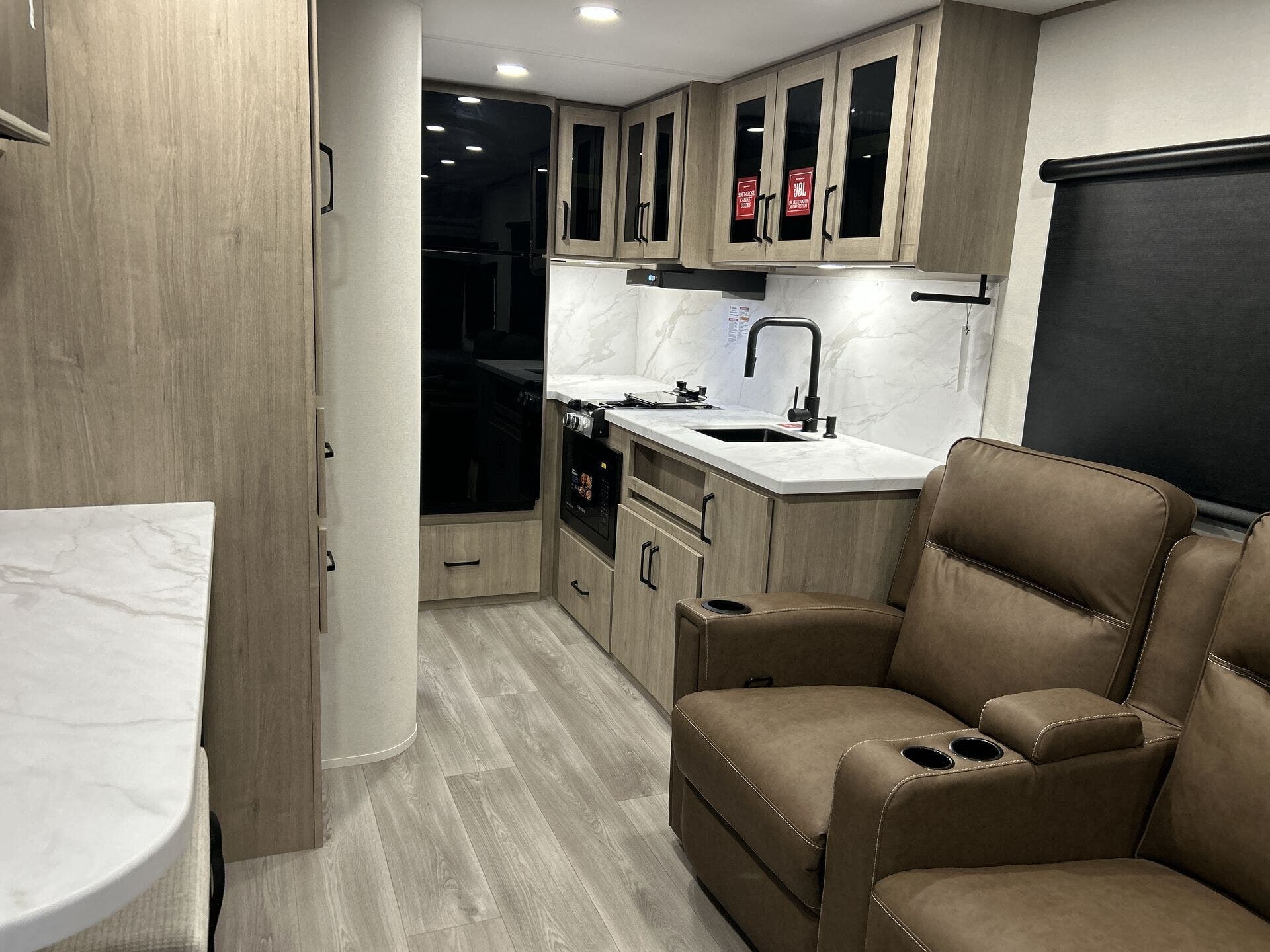 2026 Grand Design Imagine AIM 19MLA - New Travel Trailer For Sale by McClain's RV Oklahoma City in Oklahoma City, Oklahoma features Pass Thru Storage, Detachable Power Cord, Convection Microwave, CO Detector, Air Conditioning