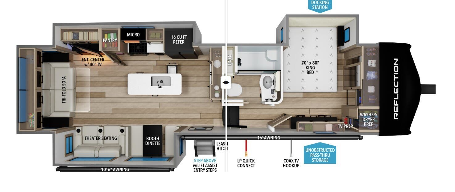 New 2026 Grand Design Reflection 337RLS available in Oklahoma City, Oklahoma