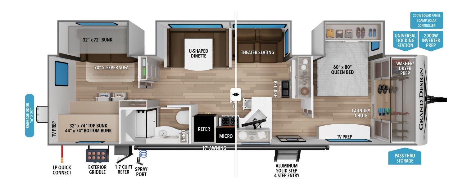 New 2026 Grand Design Transcend 335BHT available in Oklahoma City, Oklahoma