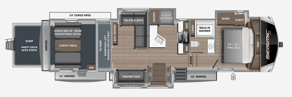 Used 2024 Jayco Seismic 395 available in Oklahoma City, Oklahoma