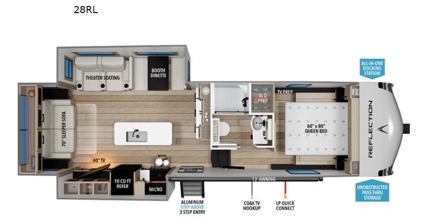 2026 Grand Design Reflection 100 28RL - New Fifth Wheel For Sale by McClain's RV Oklahoma City in Oklahoma City, Oklahoma