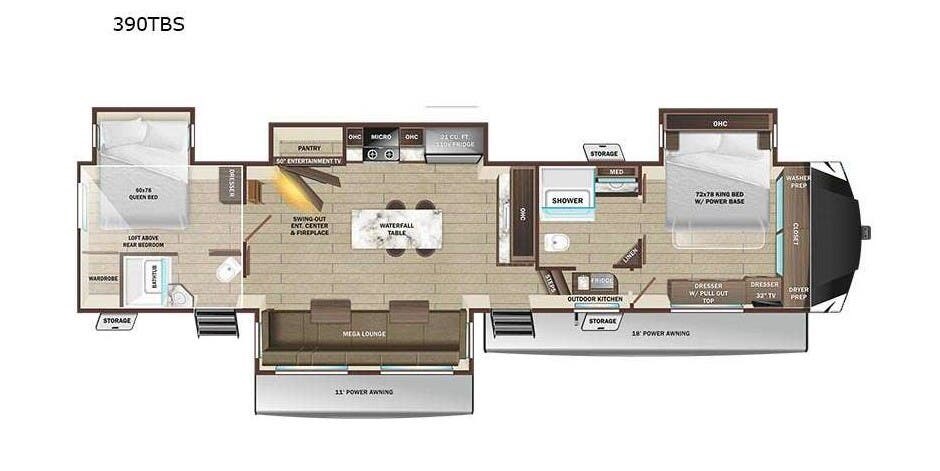 2026 Highland Ridge Open Range 3X 390TBS - New Fifth Wheel For Sale by McClain's RV Oklahoma City in Oklahoma City, Oklahoma