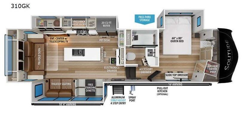 2026 Grand Design Solitude 310GK - New Fifth Wheel For Sale by McClain's RV Oklahoma City in Oklahoma City, Oklahoma